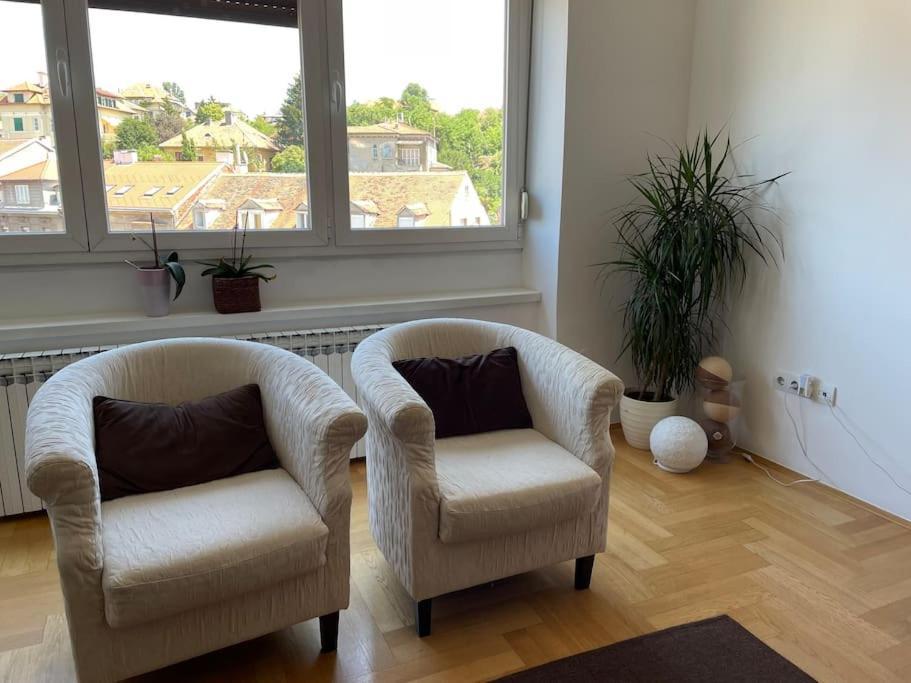 Spacious 3Br/2Bt Apartment With A/C In City Center Zagreb Exterior foto